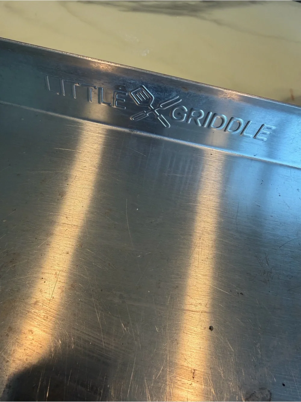 USED LITTLE GRIDDLE 100% Stainless Steel Griddle